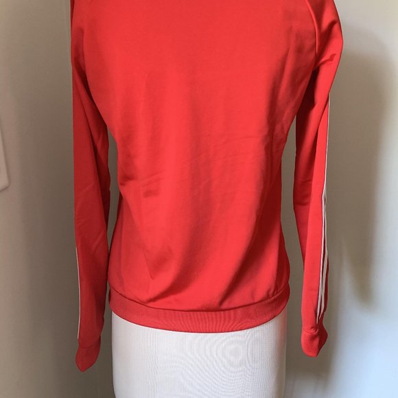 NWOT Adidas Red Track Jacket S - Picture 8 of 9